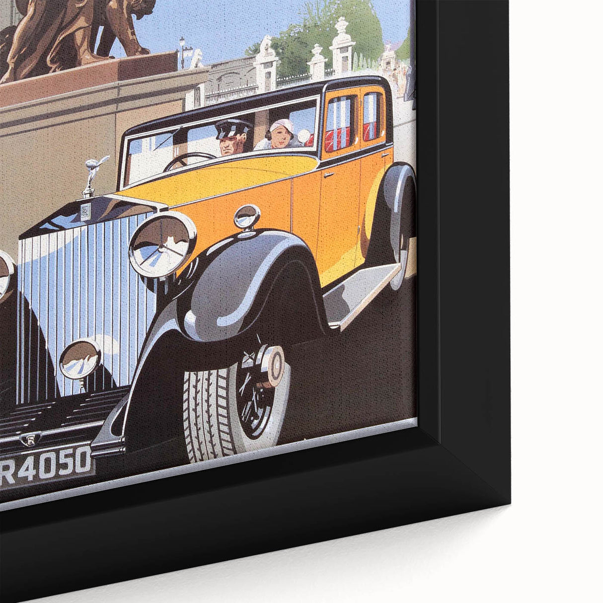 Retro Rolls-Royce Ad Wall Art - Vintage Prints for Car Enthusiasts