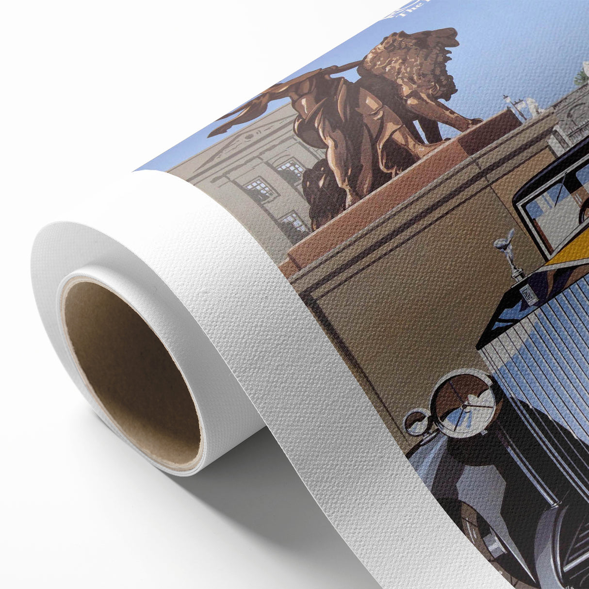 Retro Rolls-Royce Ad Wall Art - Vintage Prints for Car Enthusiasts