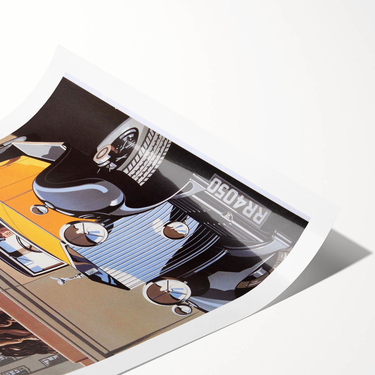Retro Rolls-Royce Ad Wall Art - Vintage Prints for Car Enthusiasts