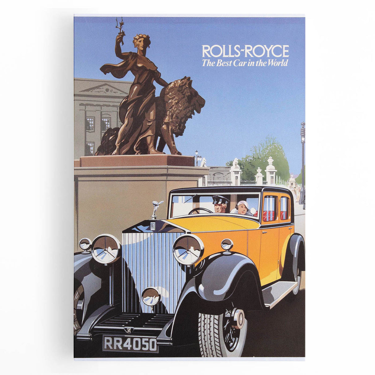 Retro Rolls-Royce Ad Wall Art - Vintage Prints for Car Enthusiasts