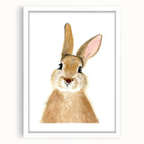 Adorable Bunny Nursery Art - Baby Room Wall Decor