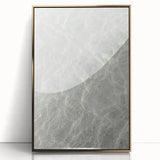 Mid-century modernist summer-themed acrylic print in gold frame, ideal for nursery wall art.