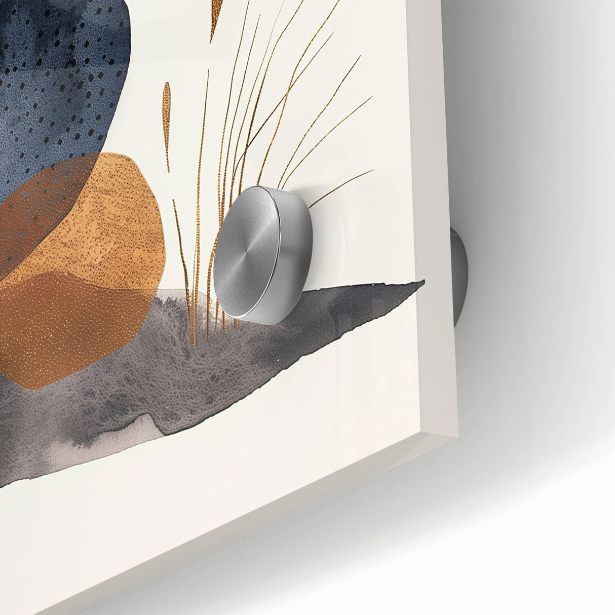 Mid Century Modern Geometric Art - Retro Abstract Minimalist Decor