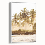 Extra large vintage poster art on framed canvas featuring a colorful abstract design, ideal for living room decor.