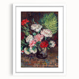 Textured abstract art print in vibrant blues and yellows on a white framed canvas, suitable for bedroom decor.