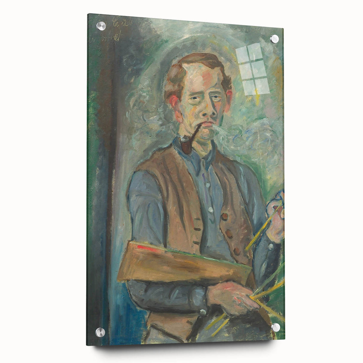 Modern Wall Art - Self-Portrait | Abstract Contemporary Art Print