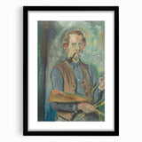 Modern Wall Art - Self-Portrait | Abstract Contemporary Art Print