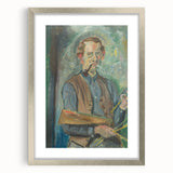 Modern Wall Art - Self-Portrait | Abstract Contemporary Art Print