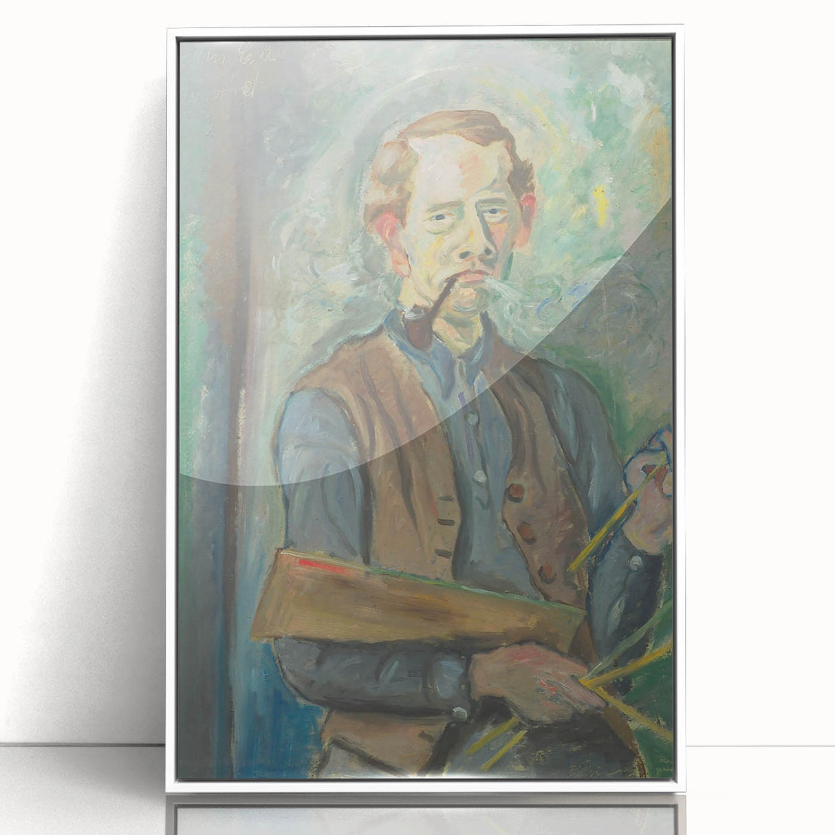 Modern Wall Art - Self-Portrait | Abstract Contemporary Art Print
