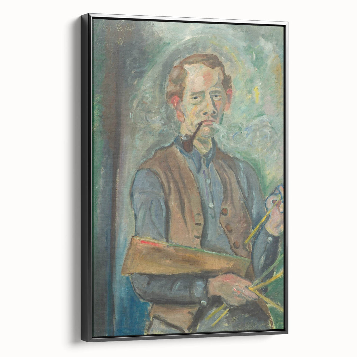 Modern Wall Art - Self-Portrait | Abstract Contemporary Art Print