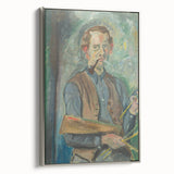 Modern Wall Art - Self-Portrait | Abstract Contemporary Art Print