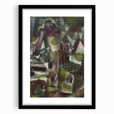 Modern Wall Art - Swamp Legend | Abstract Contemporary Art Print