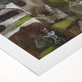 Modern Wall Art - Swamp Legend | Abstract Contemporary Art Print