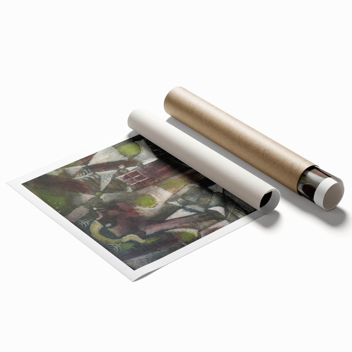 Modern Wall Art - Swamp Legend | Abstract Contemporary Art Print