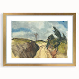 Modern Wall Art - Deep Road Scenic Landscape by Zolo Palugyay