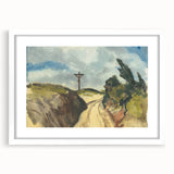 Modern Wall Art - Deep Road Scenic Landscape by Zolo Palugyay