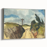 Modern Wall Art - Deep Road Scenic Landscape by Zolo Palugyay