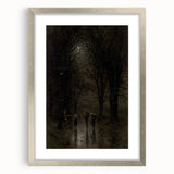 Modern Wall Art - Night Travelers | Moody Contemporary Landscape Print