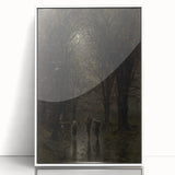 Modern Wall Art - Night Travelers | Moody Contemporary Landscape Print