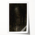 Modern Wall Art - Night Travelers | Moody Contemporary Landscape Print