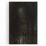 Modern Wall Art - Night Travelers | Moody Contemporary Landscape Print