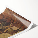 Modern Wall Art - Don Quixote & Sancho Panza | Abstract Rider Print