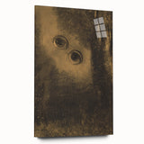 Modern Wall Art - Eyes in the Forest | Abstract Surrealist Print