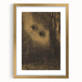 Modern Wall Art - Eyes in the Forest | Abstract Surrealist Print