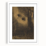 Modern Wall Art - Eyes in the Forest | Abstract Surrealist Print