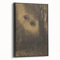 Modern Wall Art - Eyes in the Forest | Abstract Surrealist Print