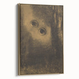 Modern Wall Art - Eyes in the Forest | Abstract Surrealist Print