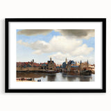 Baroque and Rococo Wall Art - Detailed Historical Cityscape Print