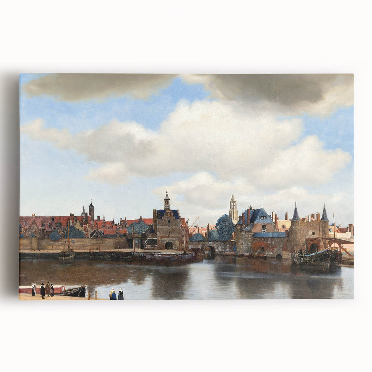 Baroque and Rococo Wall Art - Detailed Historical Cityscape Print