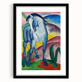 Expressionist Art: Blue Horse I by Franz Marc Canvas Print