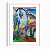 Expressionist Art: Blue Horse I by Franz Marc Canvas Print