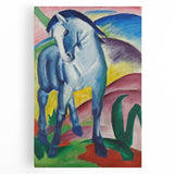 Expressionist Art: Blue Horse I by Franz Marc Canvas Print