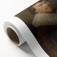 Portrait of Gerrit Schaep Realism Art Print - Classic Dutch Masterpiece