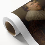 Portrait of Gerrit Schaep Realism Art Print - Classic Dutch Masterpiece