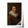Portrait of Gerrit Schaep Realism Art Print - Classic Dutch Masterpiece