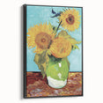 Black and white vintage poster art of a landscape on framed canvas, suitable for bedroom decor.