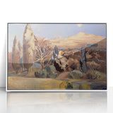 Modern Wall Art - Moonlit Landscape by Paul Nash