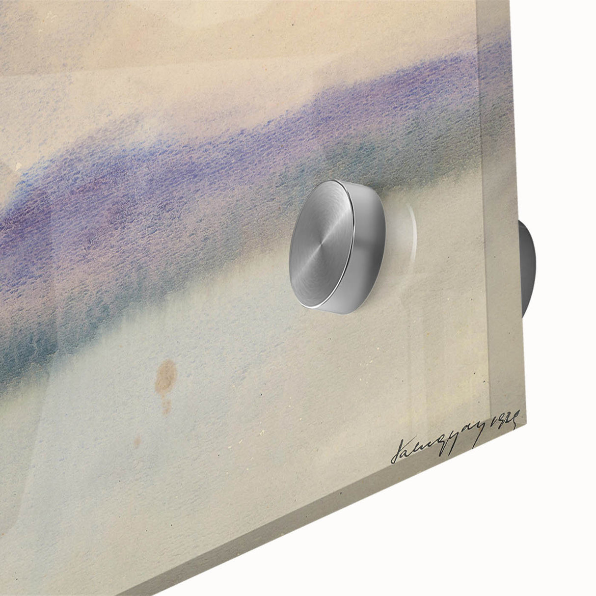 Modern Wall Art - Fog Over a Pond by Zolo Palugyay