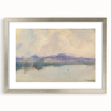 Modern Wall Art - Fog Over a Pond by Zolo Palugyay
