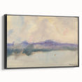Modern Wall Art - Fog Over a Pond by Zolo Palugyay