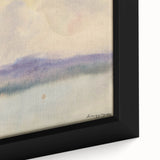 Modern Wall Art - Fog Over a Pond by Zolo Palugyay