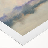 Modern Wall Art - Fog Over a Pond by Zolo Palugyay