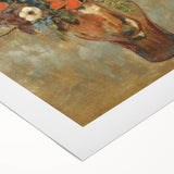 Modern Wall Art - Still Life with Flowers | Vibrant Contemporary Print