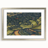 Modern Wall Art - Country Landscape by Konštantín Bauer