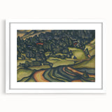 Modern Wall Art - Country Landscape by Konštantín Bauer