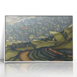 Modern Wall Art - Country Landscape by Konštantín Bauer